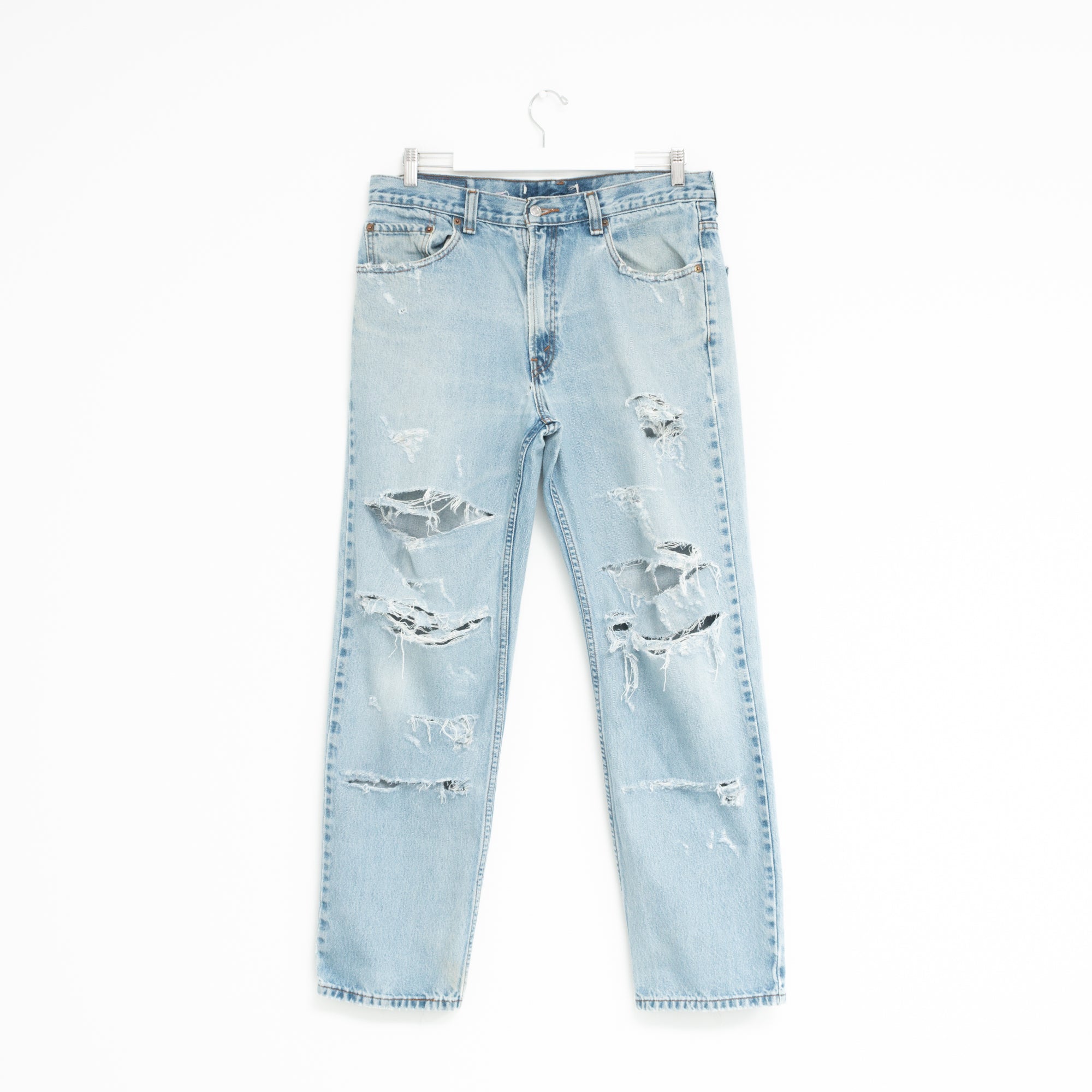 "DISTRESSED" Jeans W35 L32