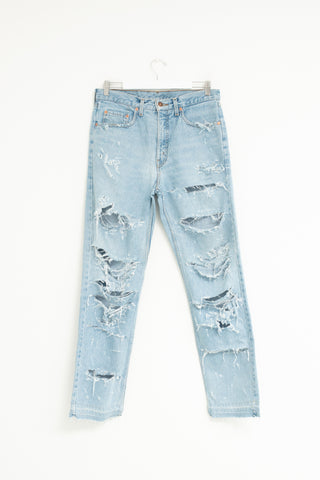 "DISTRESSED" Jeans W34 L32