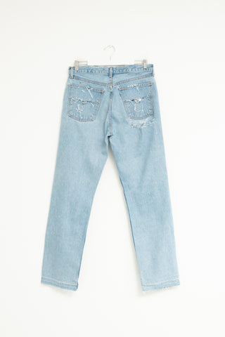 "DISTRESSED" Jeans W34 L32